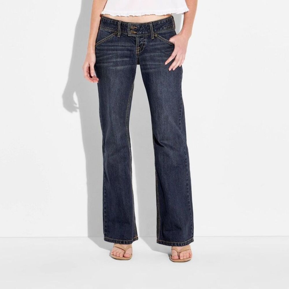 Women's Literally Low Bootcut Jeans - with Olivia Dayton Medium Wash 00